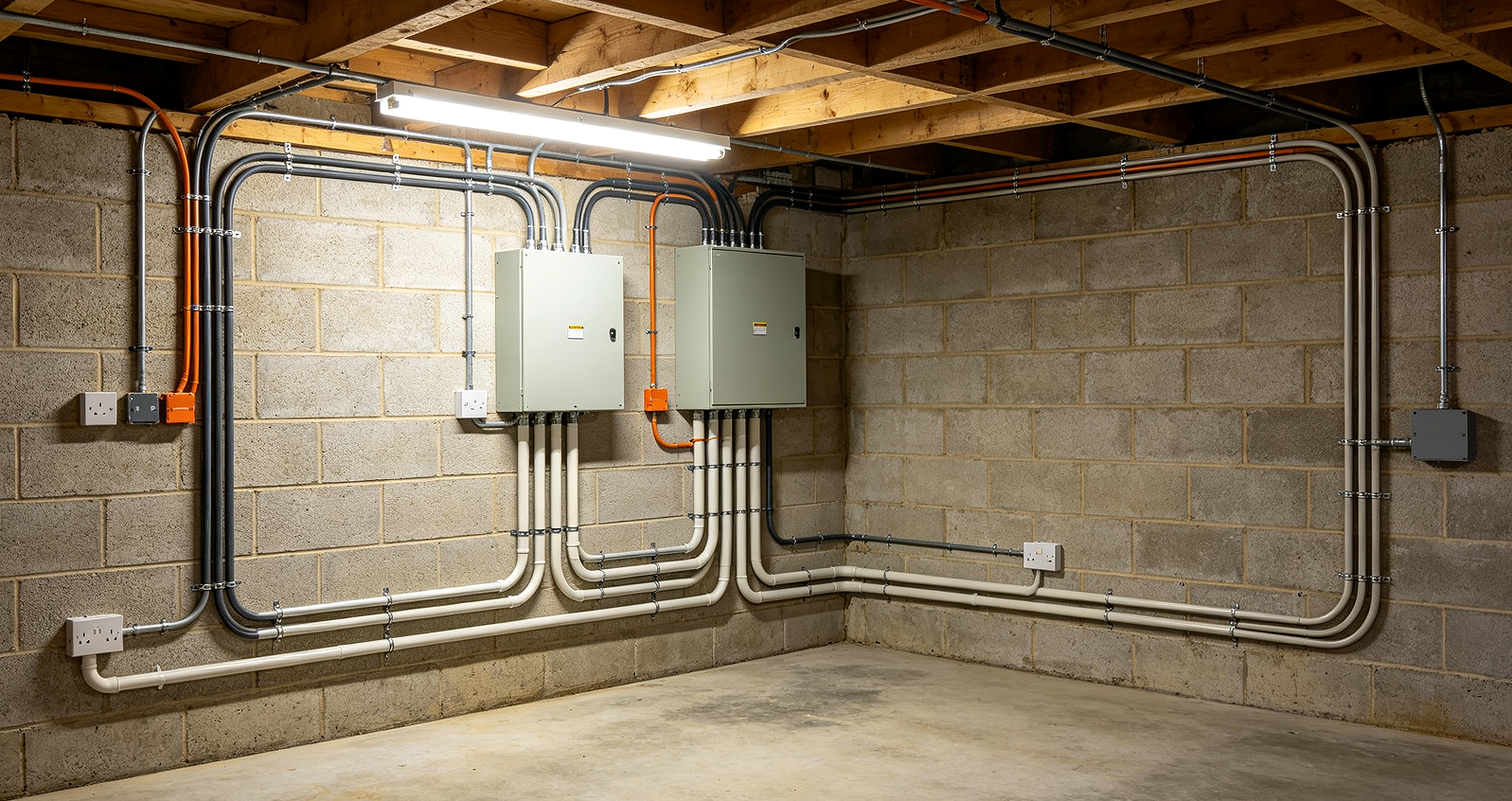 Loft Basement Garage Electrical Fitting Package