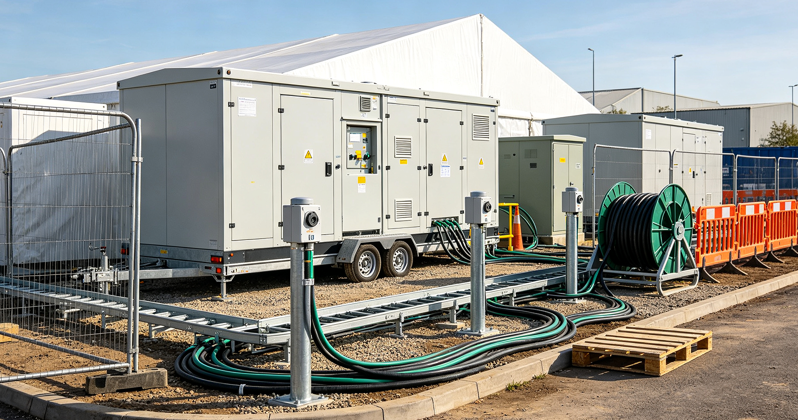 Commercial and Industrial Temporary Power Distribution