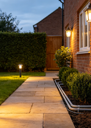 Garden and Outdoor Lighting and Socket Installation